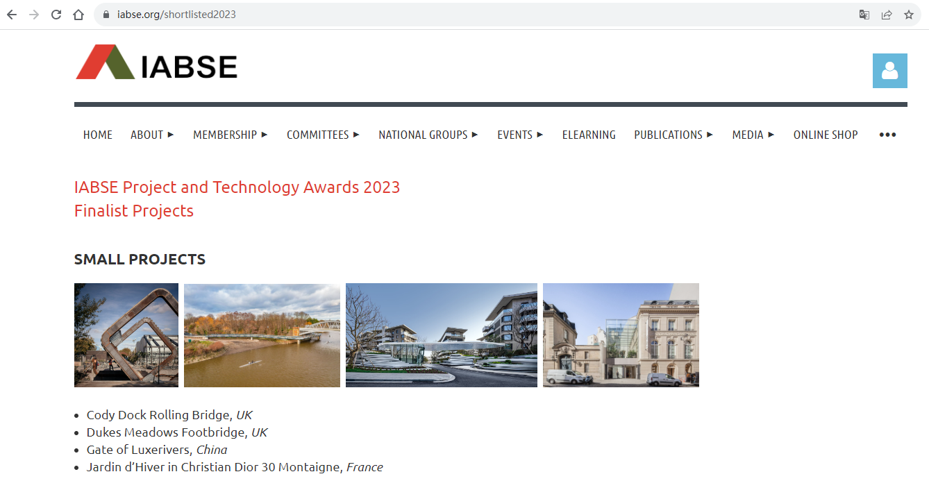 IABSE Awards 2023