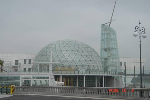 Steel trees Canopy for Nanjing PLA hospital